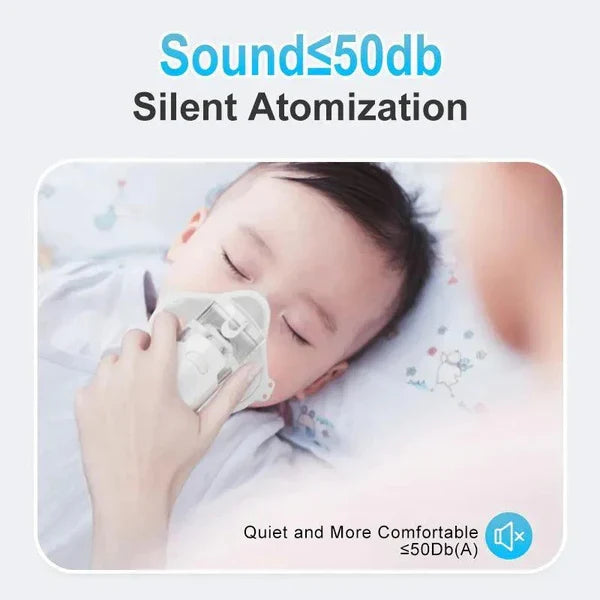 Portable Mesh Nebulizer Best Price in Pakistan | USB Rechargeable, Silent Inhaler for Kids & Adults
