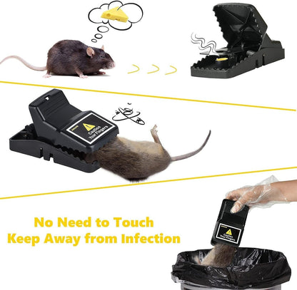 Reusable Heavy Duty Mouse Trap Fast & Effective Rodent Control