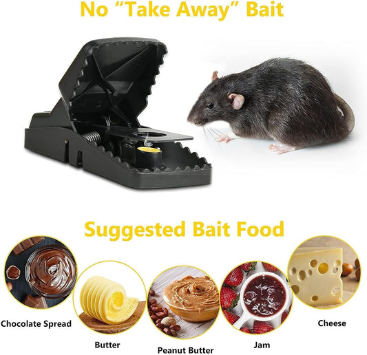 Reusable Heavy Duty Mouse Trap Fast & Effective Rodent Control