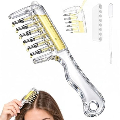 Scalp Hair Oil Applicator Comb, Hair Serum Applicator
