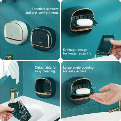 Self-Adhesive Wall-Mounted Luxury Soap Holder