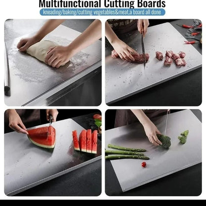 Food-grade stainless steel cutting board (Large size)