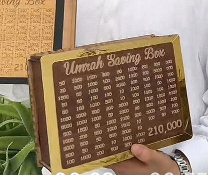 Umrah Saving Box - Islamic Gift for Hajj & Umrah for Muslims