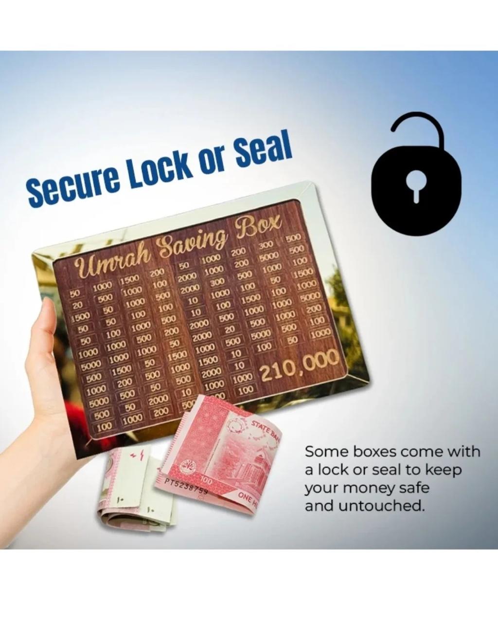 Umrah Saving Box - Islamic Gift for Hajj & Umrah for Muslims