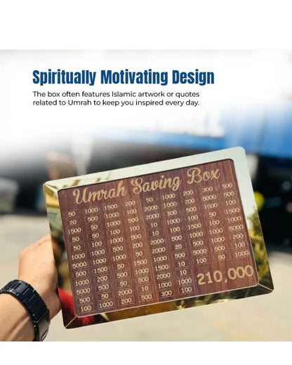 Umrah Saving Box - Islamic Gift for Hajj & Umrah for Muslims