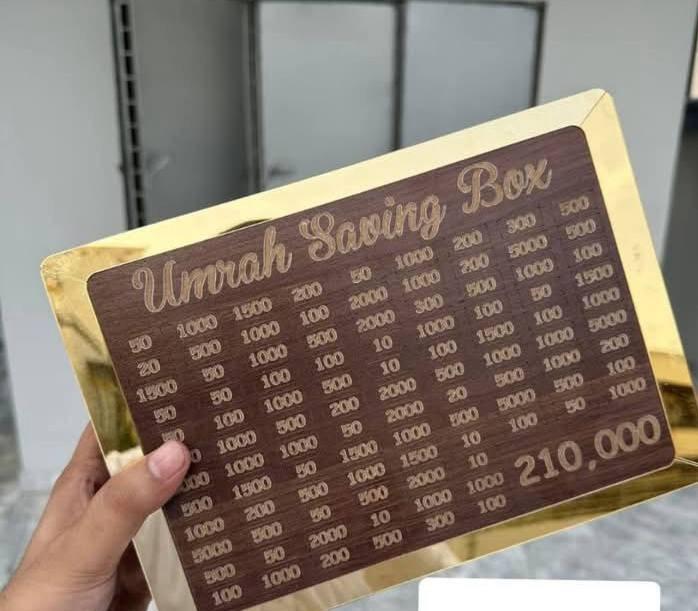 Umrah Saving Box - Islamic Gift for Hajj & Umrah for Muslims