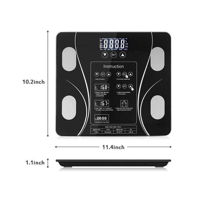 Smart Digital Body Fat Scale | Bluetooth BMI & Body Composition Analyzer for Accurate Health Tracking