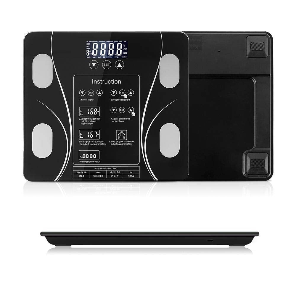 Smart Digital Body Fat Scale | Bluetooth BMI & Body Composition Analyzer for Accurate Health Tracking