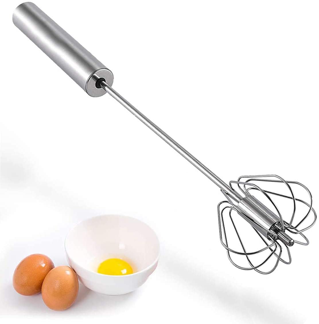 Semi Automatic Whiskers Beater Hand Whisker Stirrer Egg Whisker Coffee Whisker