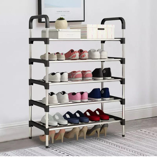 4 & 5 Layer Shoe Rack Premium– Space Saving Storage Organizer