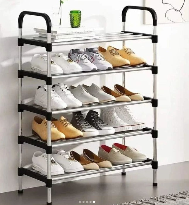 4 & 5 Layer Shoe Rack Premium– Space Saving Storage Organizer