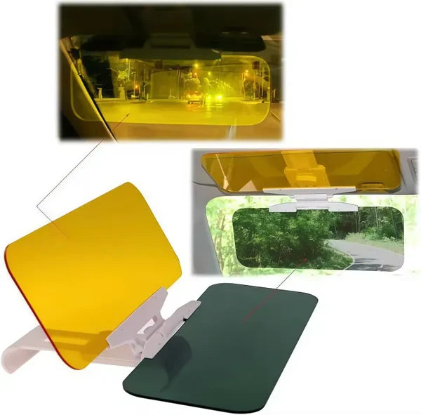 Two-In-One Car Sun Visor Anti-Glare Adjustable